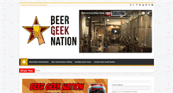 Desktop Screenshot of beergeeknation.com